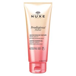 NUXE Prodigieux Floral Scented Shower Gel 200ml, imported from the UK