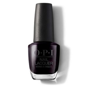 OPI purple black nail lacquer 15ml, imported from the UK
