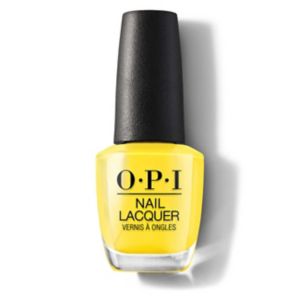 OPI Yellow Nail Polish 15ml Exotic Birds, imported from the UK