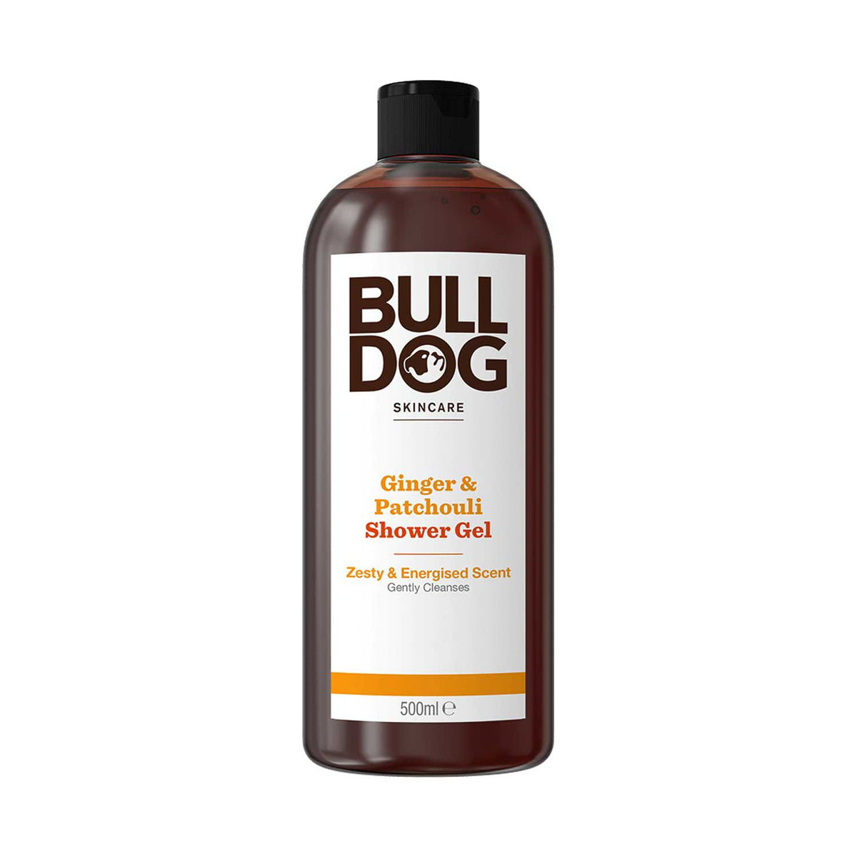 Bulldog Ginger & Patchouli Shower Gel 500ml - British product