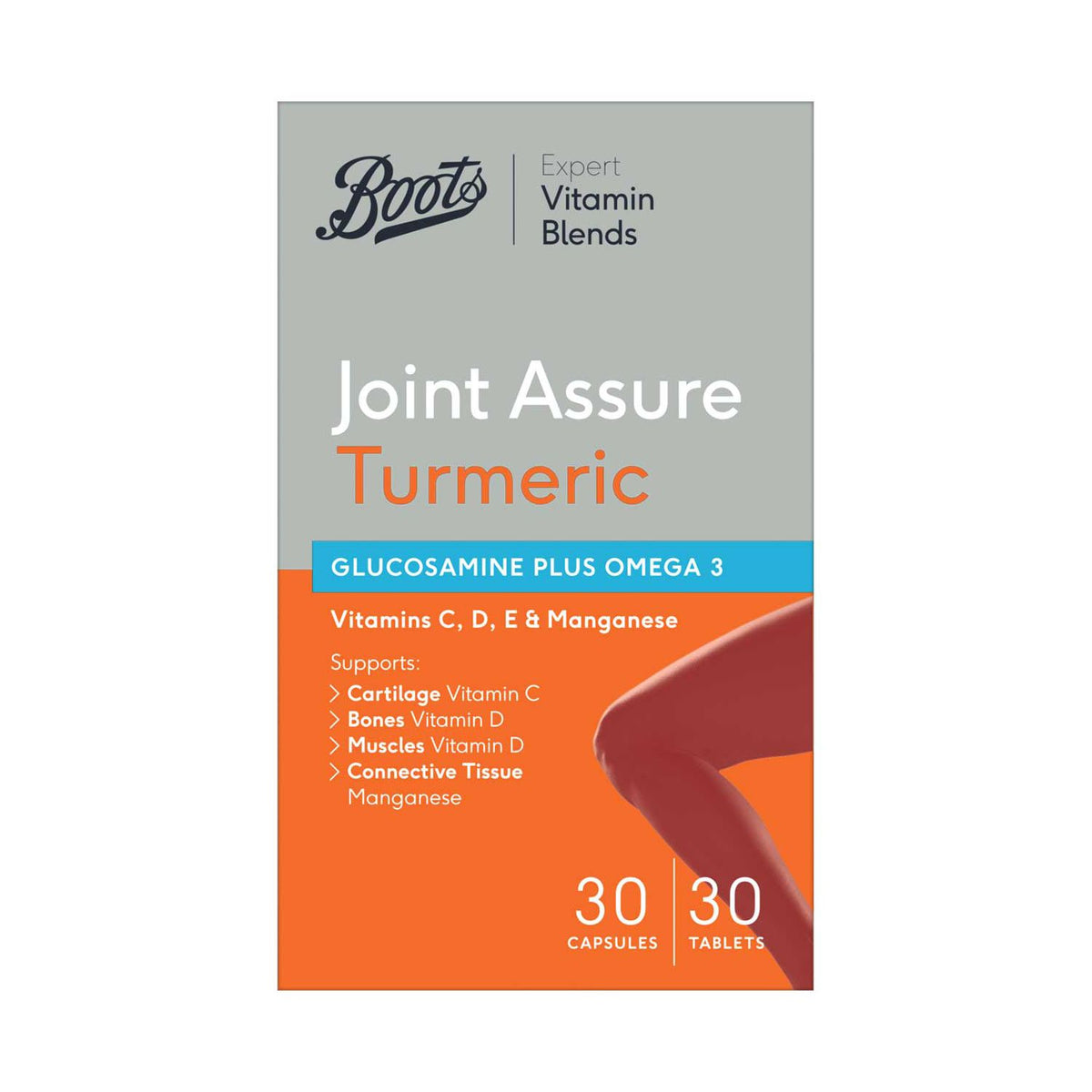 Boots Joint Assure Turmeric 30 Capsules 30 Tablets - British product