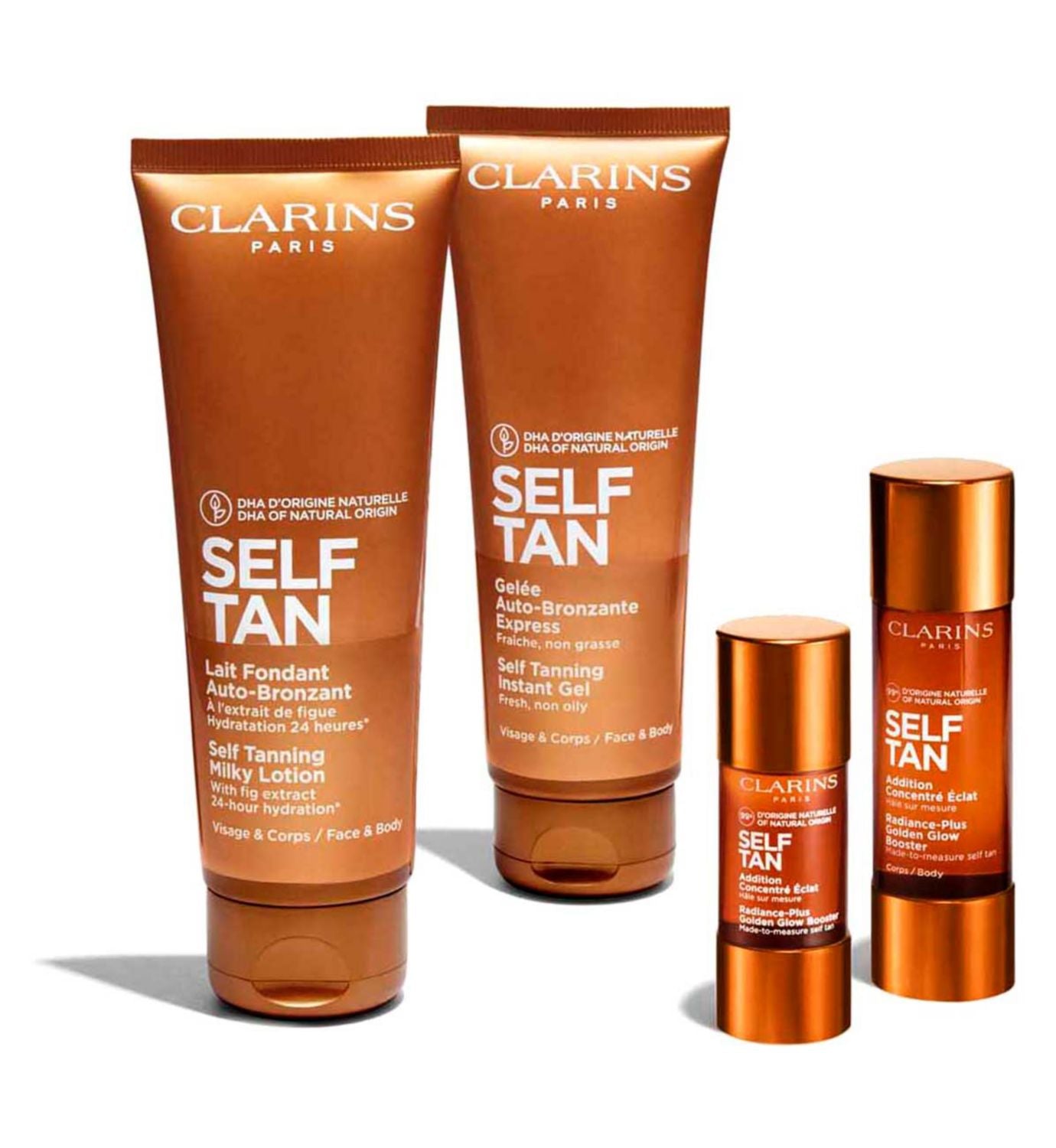 Clarins Self-Tanning Instant Gel For Skin - British product