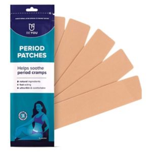 BeYou Period Patch Pain Relief 5 patches - British product