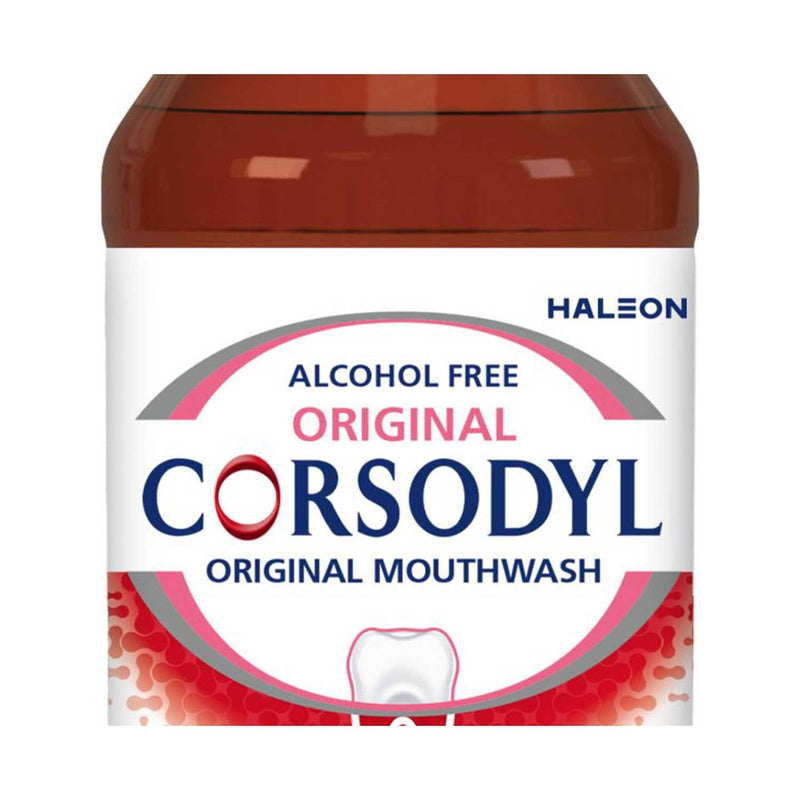 Corsodyl Antibacterial Mouthwash Original 300ml - British product