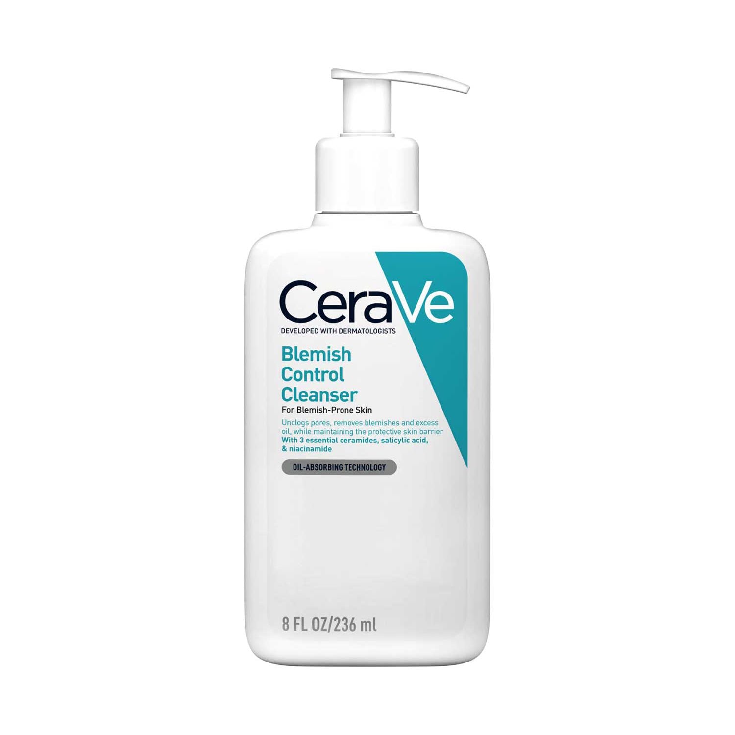 CeraVe Blemish Control Face Cleanser 236ml - British product