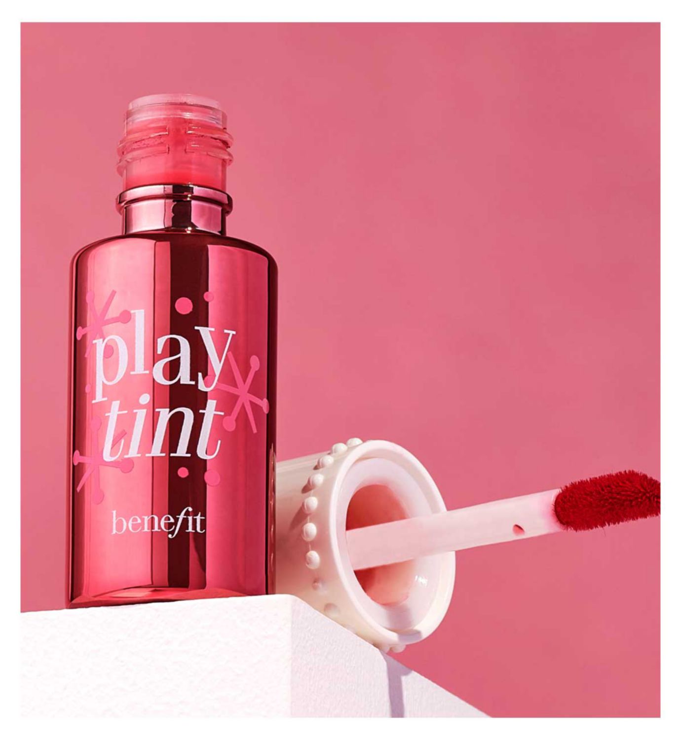 Benefit Playtint Lip Cheek Stain pink lemonade, imported from the UK