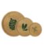 Leaf & Bloom Bamboo Plant Pot Mats Trio, UK version