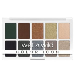 Wet n Wild 10-pan eyeshadow palette Lights Off 12g (British brand)