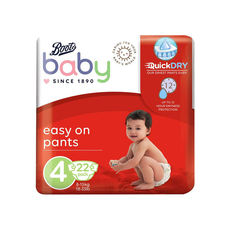 Boots Baby Easy On Pants Size 4, UK version