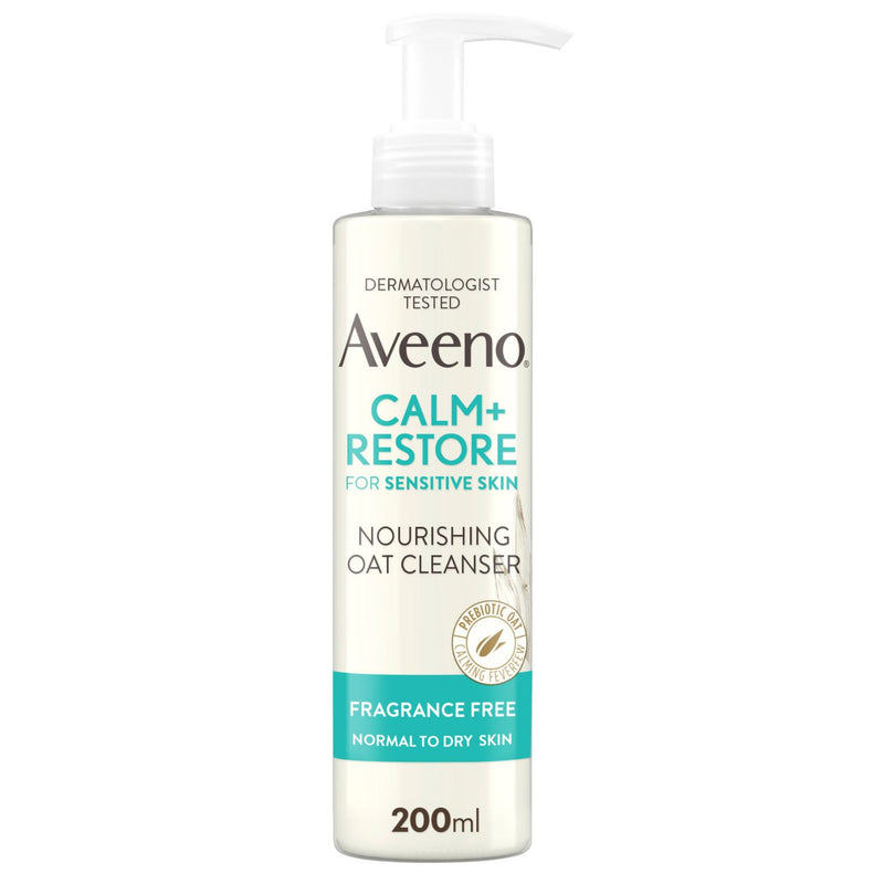 Aveeno Face Calm and Restore Cleanser 200ml - British product