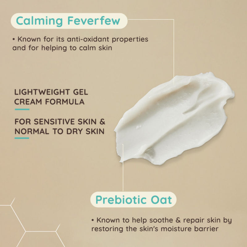 Aveeno Face CALM+RESTORE Oat Gel Moisturiser 50ml - British product