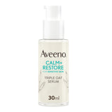 Aveeno Calm Plus Restore serum bottle 30ml - British product