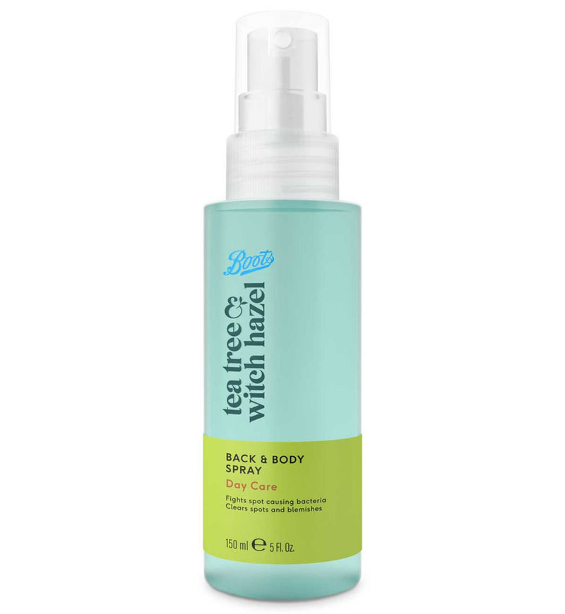 Boots Tea Tree Witch Hazel spray 150ml, UK version