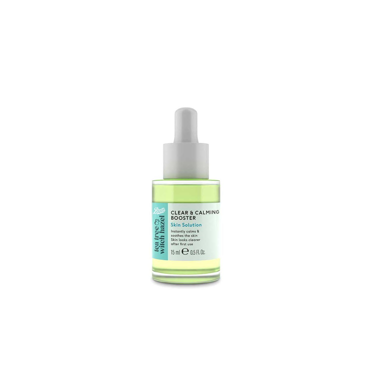 Boots tea tree clear calming booster 15ml - British product
