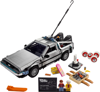 LEGO Back to the Future Time Machine Building Set 1872 Pieces