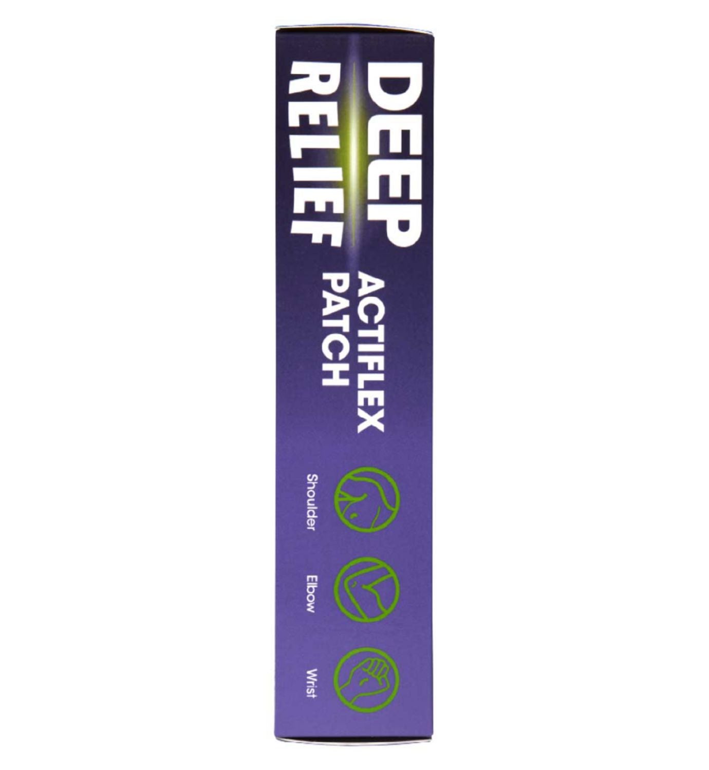 Deep Relief Actiflex joint pain relief patches 4 pack - British product