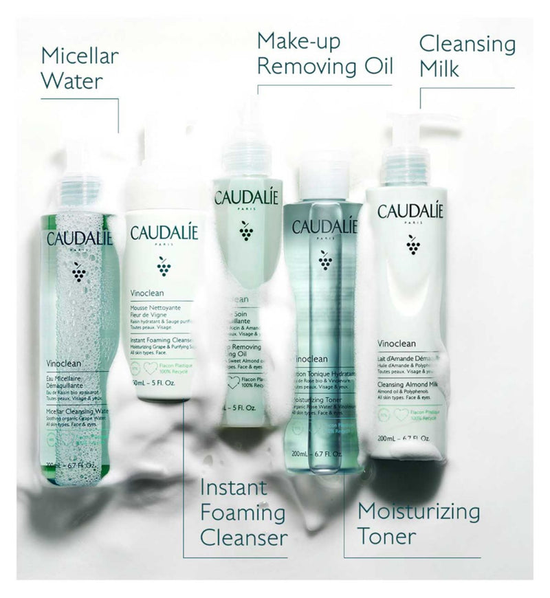 Caudalie Vinoclean Gentle Foam Cleanser 150ml - British product