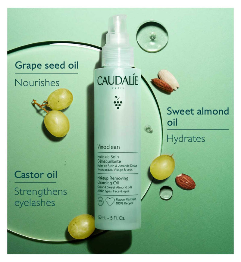 Caudalie Vinoclean cleansing oil 150ml - British product