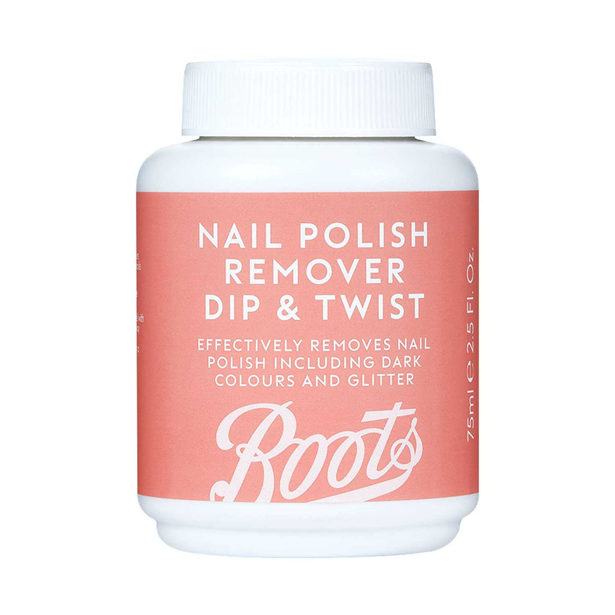 Boots Nail Polish Remover Dip & Twist 75ml - British product