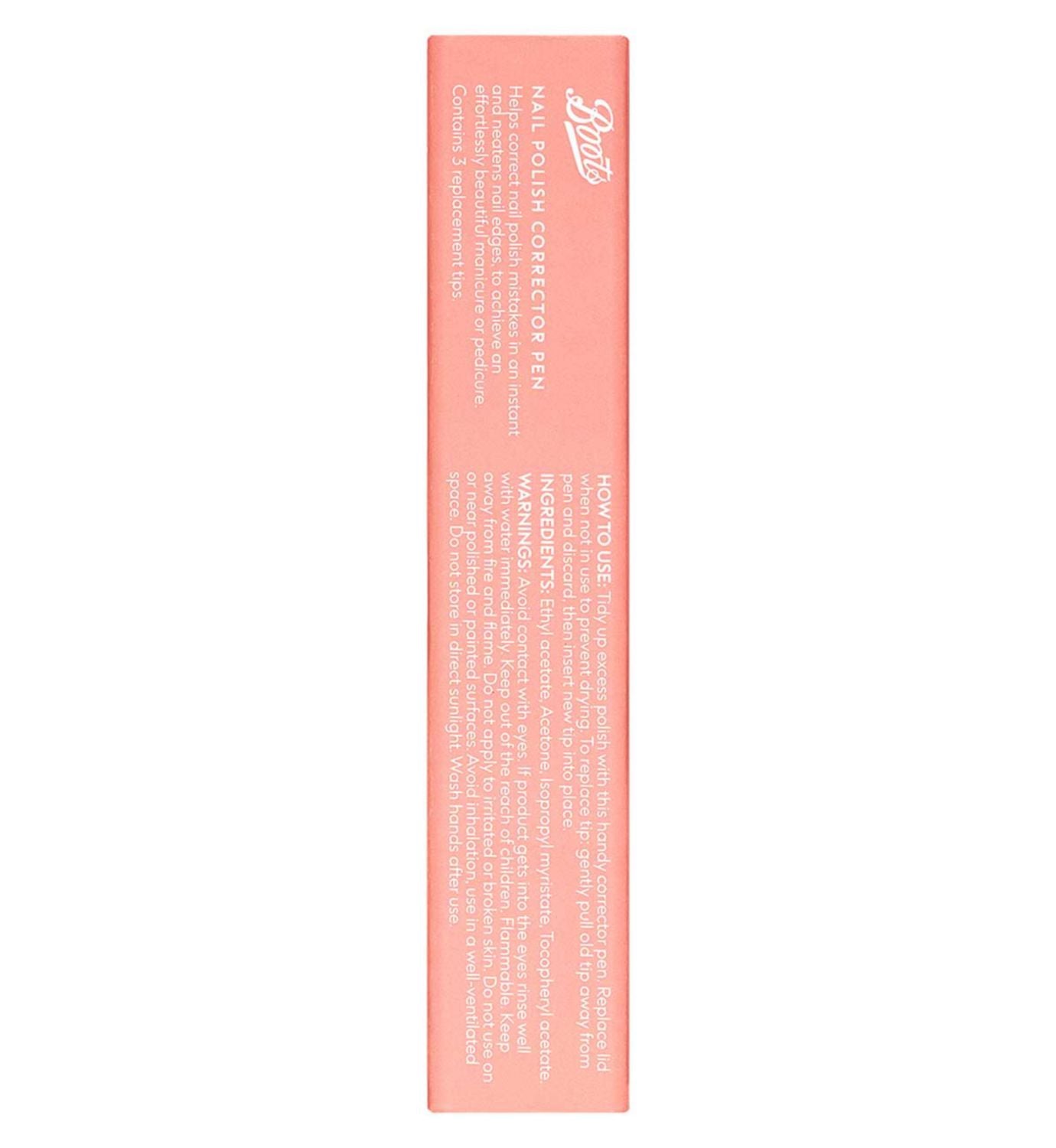 Boots Nail Polish Corrector Pen 2ml - British product