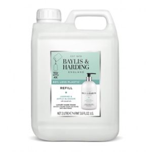Baylis & Harding Jasmine & Apple Blossom Hand Wash 2 Litre Refill - British product