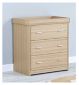 Babymore Veni Nursery Room Set Oak, UK version