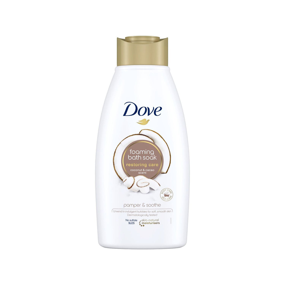 Dove Restoring Care Bath Soak Coconut Cacao 450ml - British product
