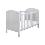 Babymore Aston dropside cot bed grey - British product