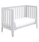 Babymore Cot Bed Grey 125x65x85cm - British product