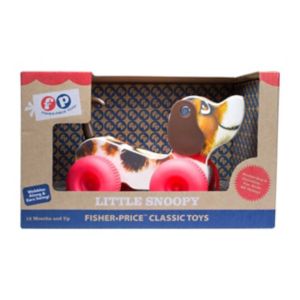 Fisher Price Classic Little Snoopy pull toy - British product