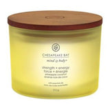Chesapeake Bay Candle 3-Wick Jar Strength & Energy 312g - British product