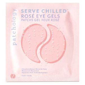 Patchology Serve Chilled Rosé Eye Gel Single, imported from the UK