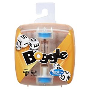 Boggle Classic word game board travel case - British product