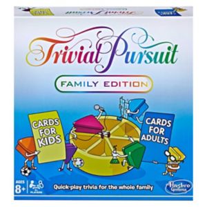 Trivial Pursuit Family Edition Board Game (British brand)