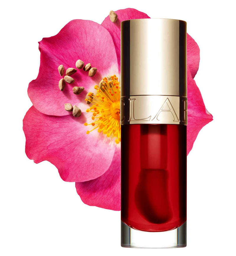 Clarins Lip Comfort Oil strawberry tinted oil 7ml - British product
