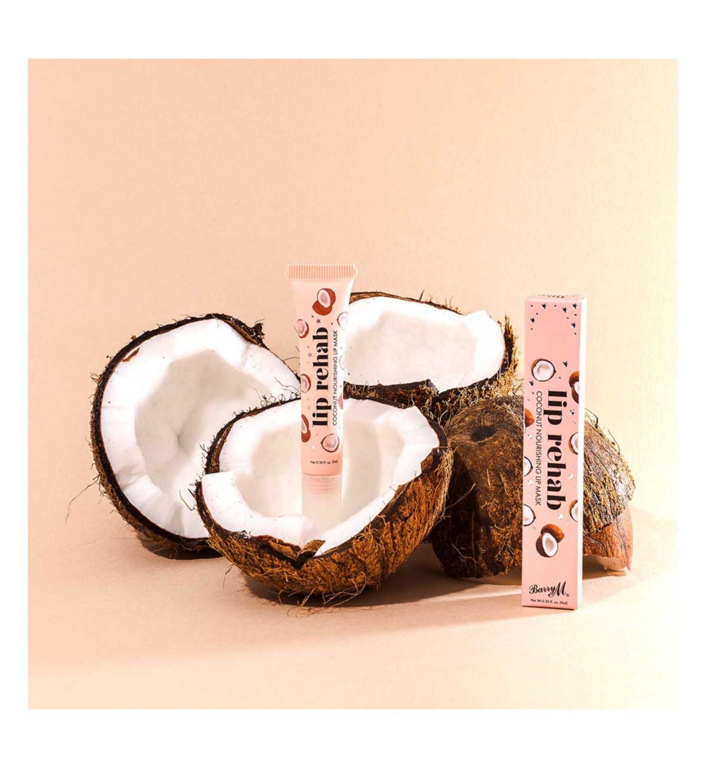 Barry M Lip Rehab Coconut Nourishing Mask - British product