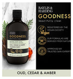 Baylis & Harding Bath Soak Oud Cedar Amber 500ml - British product