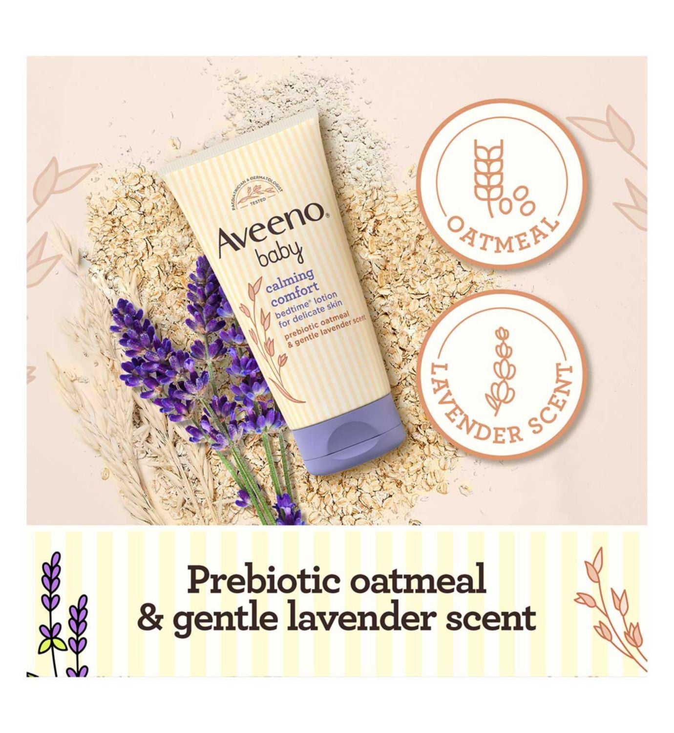 Aveeno Baby Calming Comfort Bedtime Lotion 150ml - British product