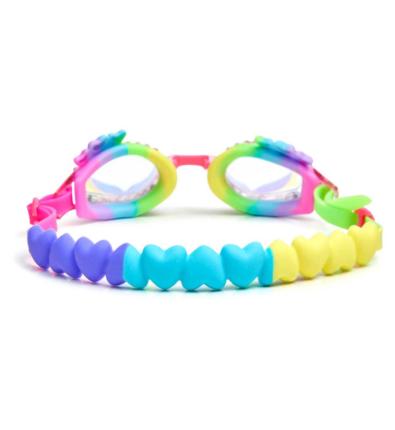 Bling2o swimming goggles cotton candy colour heart design - British product