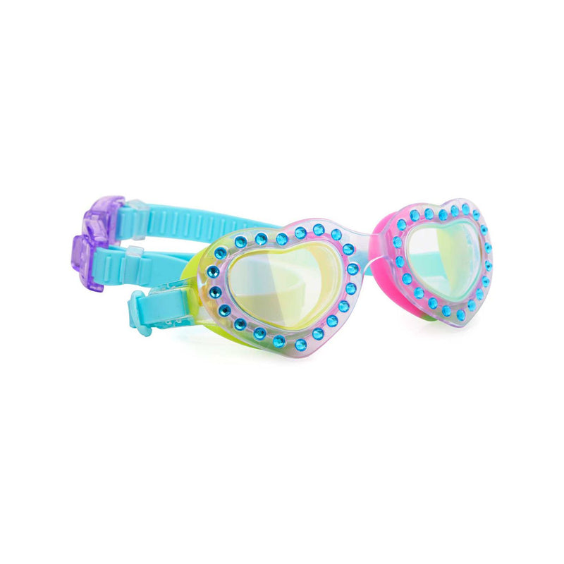 Bling2o Heart Throb swimming goggles I Love You Too Blue - British product