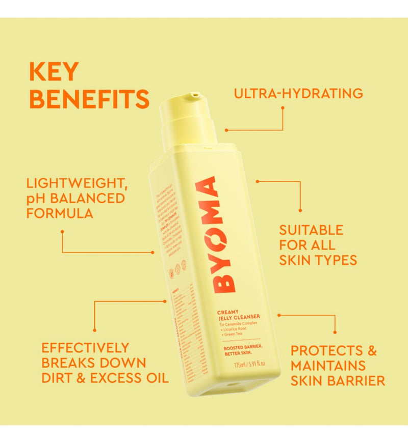 Byoma Creamy Jelly Cleanser 175ml - British product