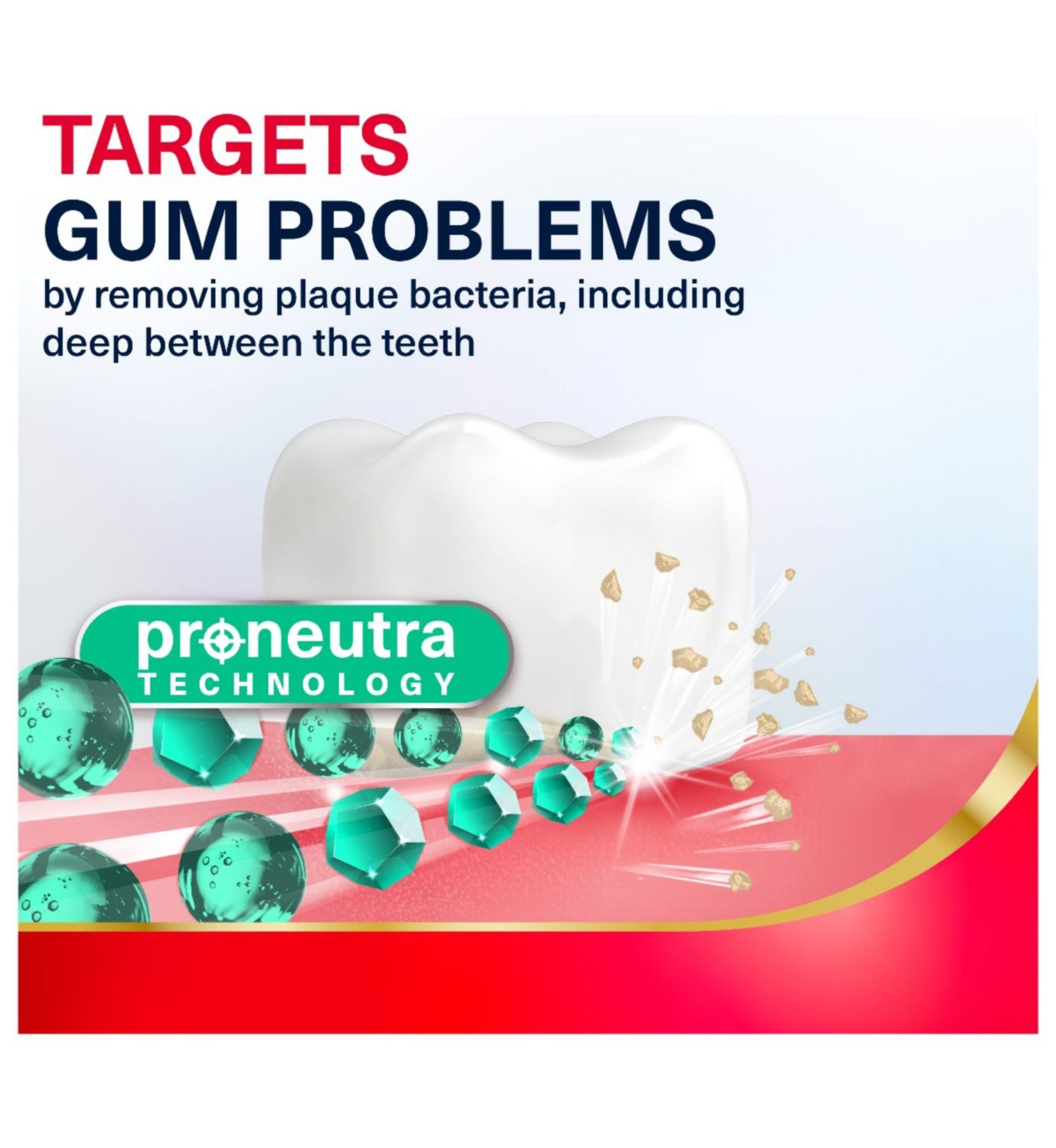 Corsodyl Gum+ Breath Sensitivity Toothpaste Peppermint 75ml, UK version