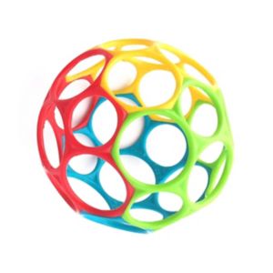 Bright Starts Oball Classic Easy-Grasp Toy Baby Ball 4 inch