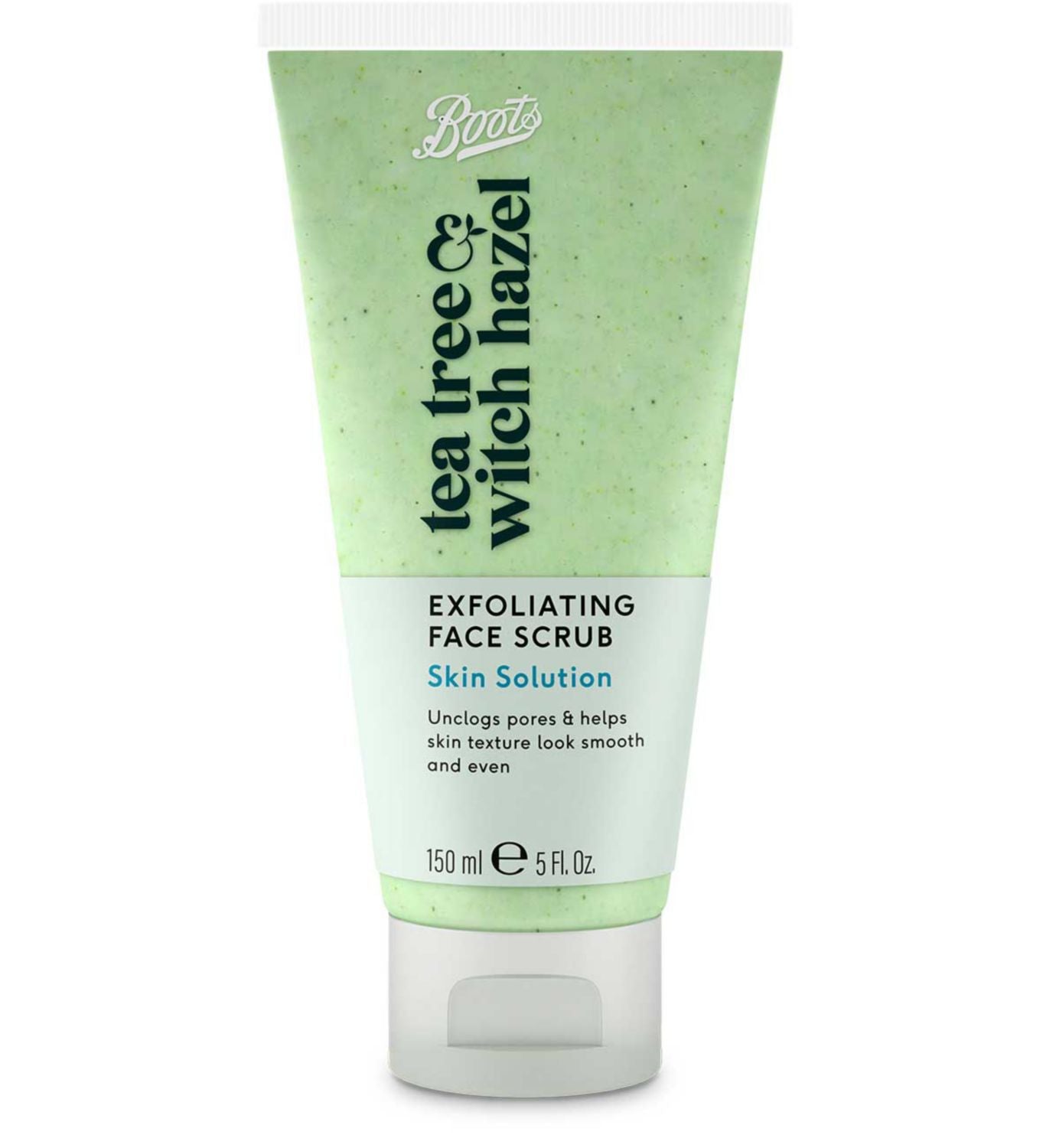 Boots Tea Tree & Witch Hazel Face Scrub 150ml - British product