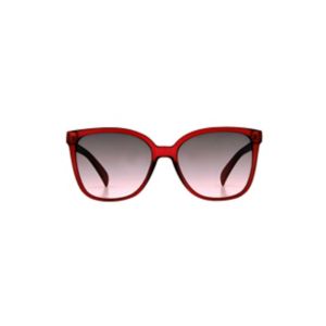 Boots Fashion sunglasses square frame frosted cranberry pink gradient lenses