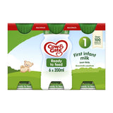 Cow & Gate First Infant Milk 6 x 200ml
