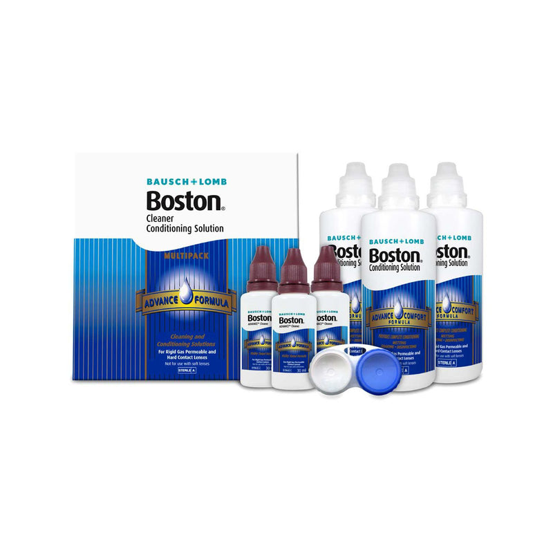 Bausch & Lomb Boston Advance Contact Lens Solution Multipack - British product