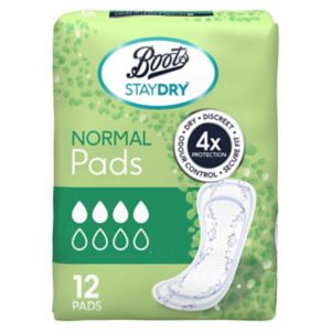 Boots Staydry Normal Pads (British brand)