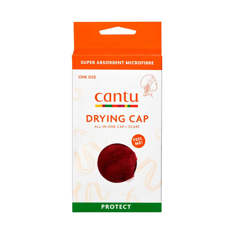 Cantu Microfiber Drying Cap Maroon - British product