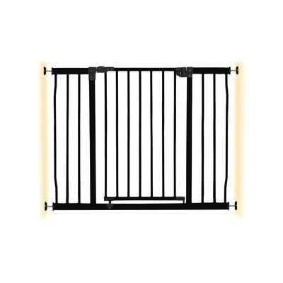 Barrière de sécurité DreamBaby Liberty Xtra Wide pour couloir Noir montage par pression 99-105,5 cm